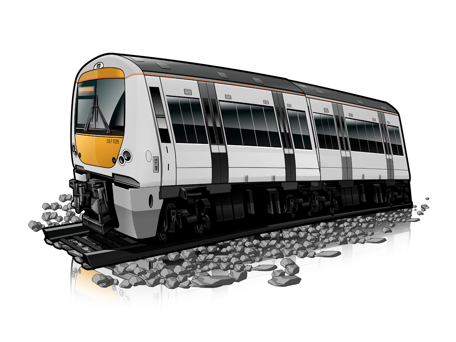 Baby Style Cartoon Trains - Tuner Cartoons