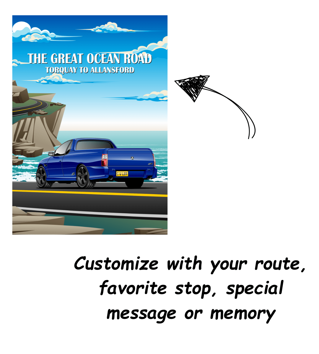 The Great Ocean Road - Tuner Cartoons