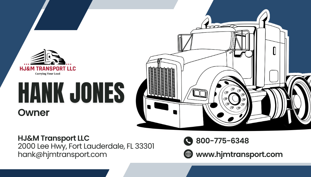Tuner Cartoons Design Templates - Truck Business - Tuner Cartoons