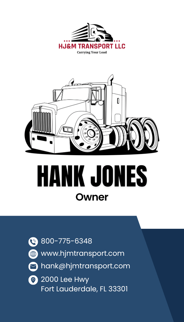 Tuner Cartoons Design Templates - Truck Business - Tuner Cartoons