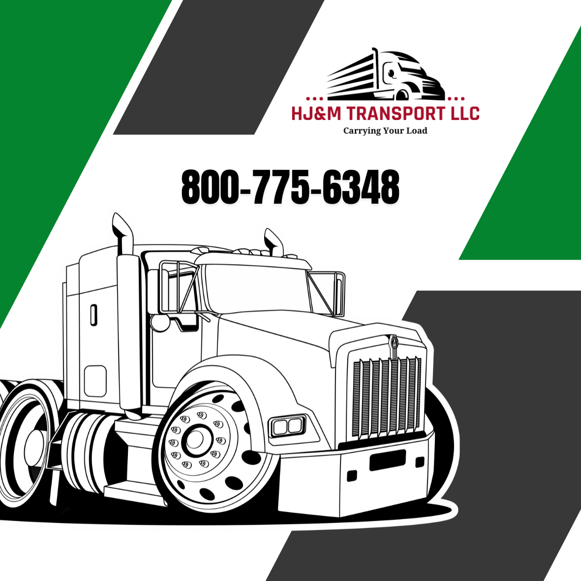Tuner Cartoons Design Templates - Truck Business - Tuner Cartoons