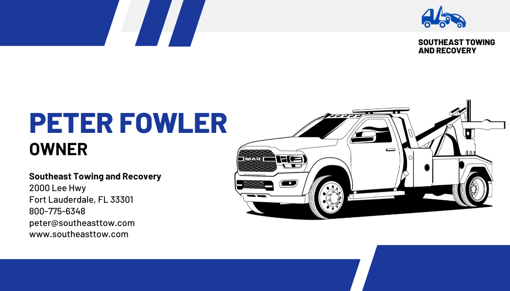 Tuner Cartoons Design Templates - Towing and Road Services Business - Tuner Cartoons