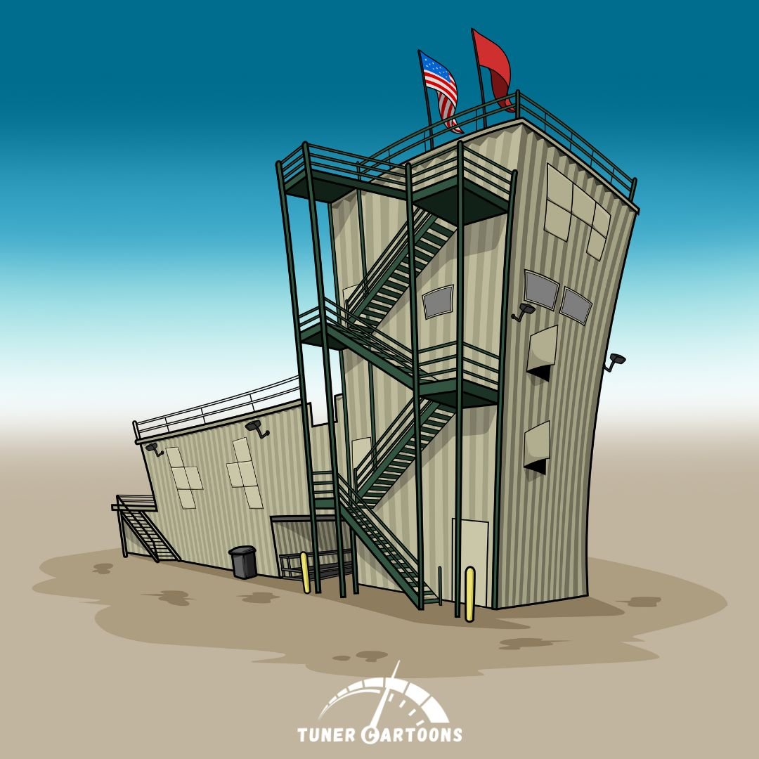 Baby Style Cartoon Commercial and Industrial Buildings - Tuner Cartoons