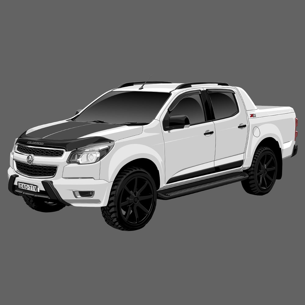 Custom Drawing Style Car Drawing - Tuner Cartoons