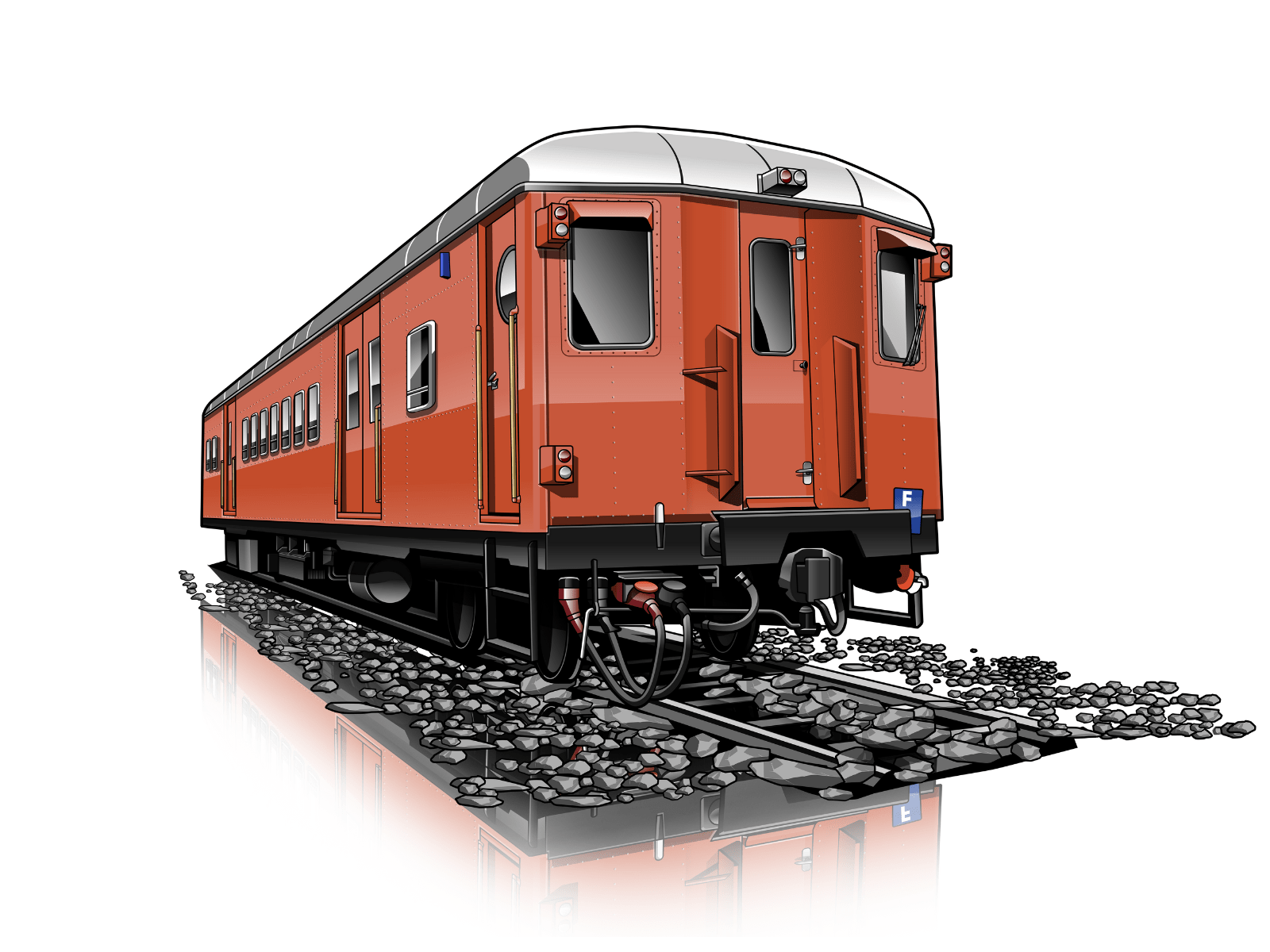 Custom Drawing Style Trains - Tuner Cartoons