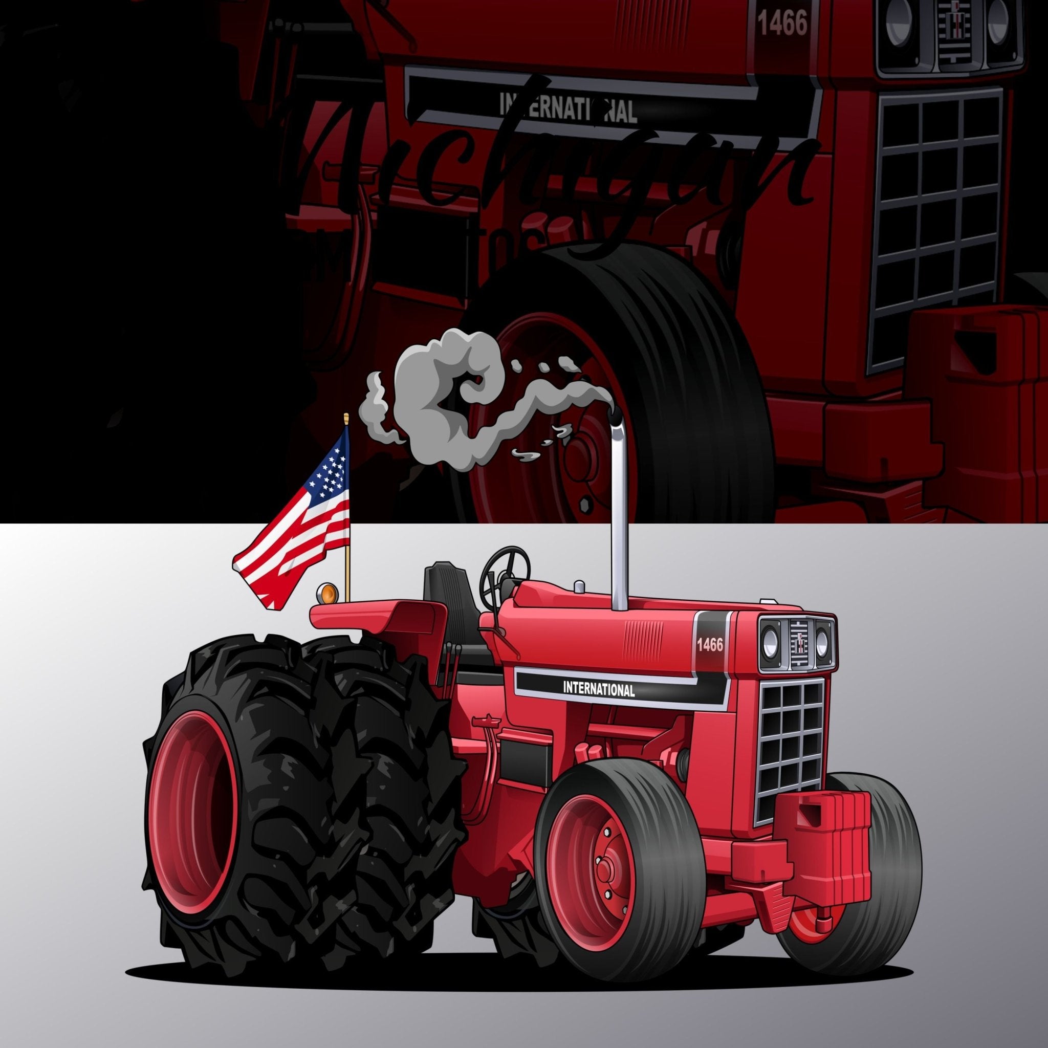 Baby Style Agricultural Machines - Tuner Cartoons