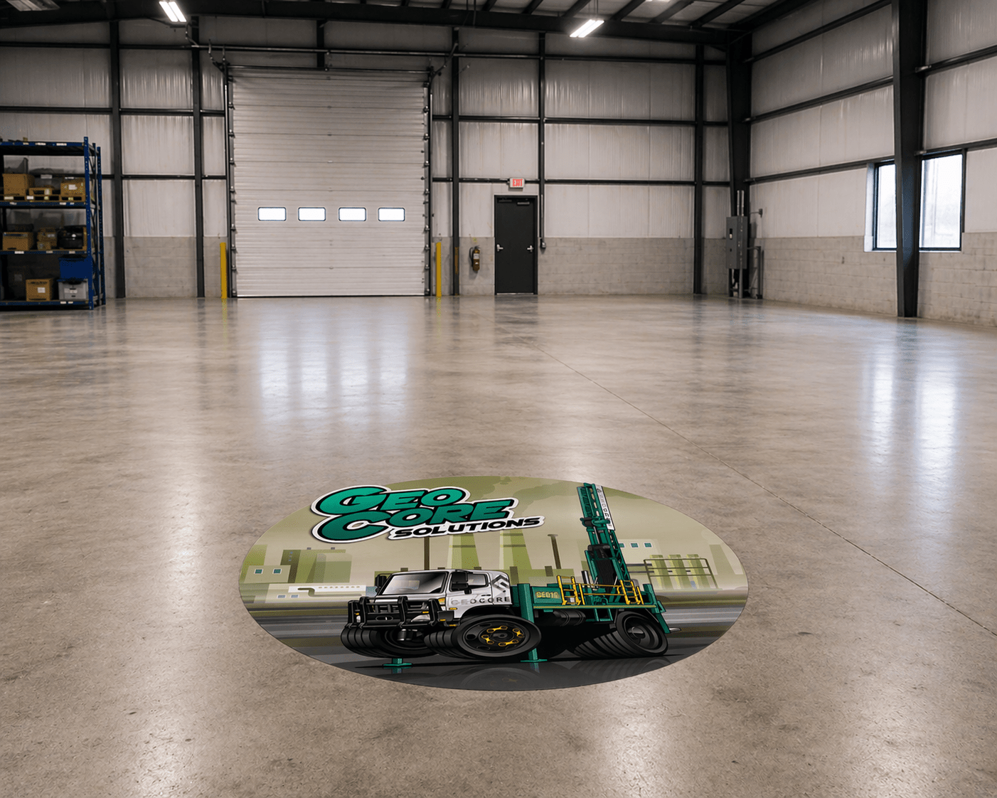 Custom Floor Decals - for existing or new artwork - Tuner Cartoons