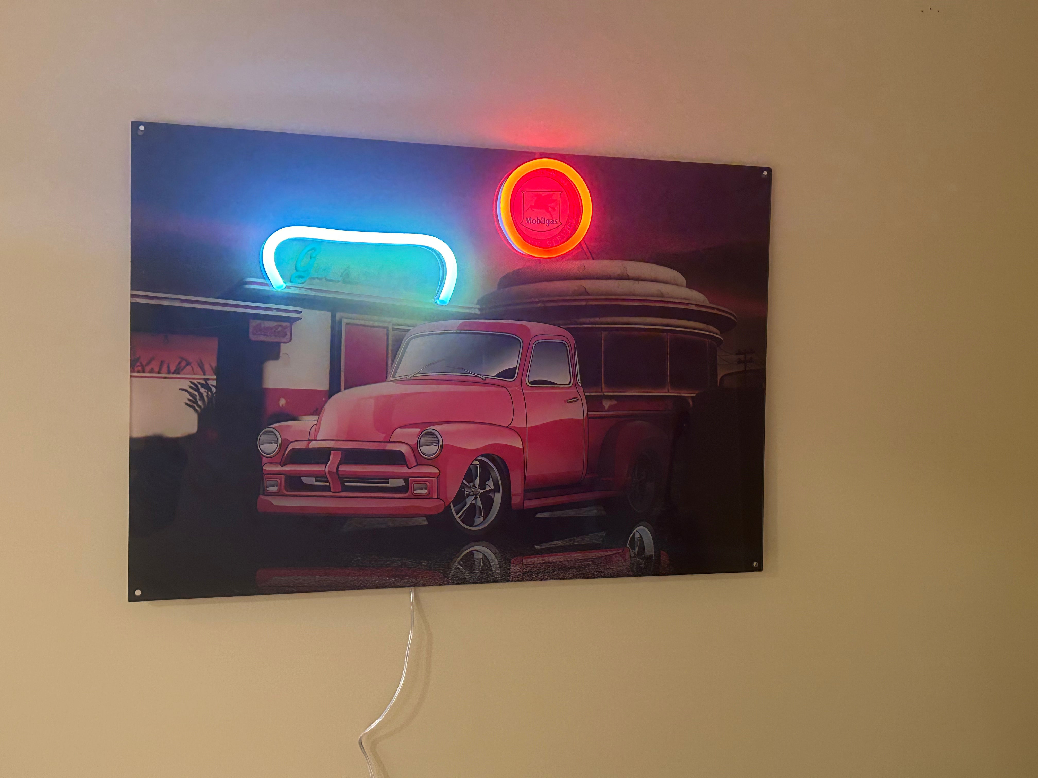 LED Wall Art + Drawing Package