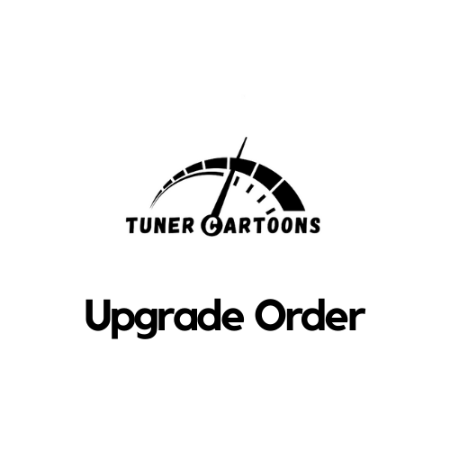 Upgrade Order - Additional Black/White Line Art Drawing