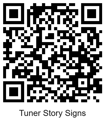 Story Window Decals - QR Code Decal Only - Tuner Cartoons