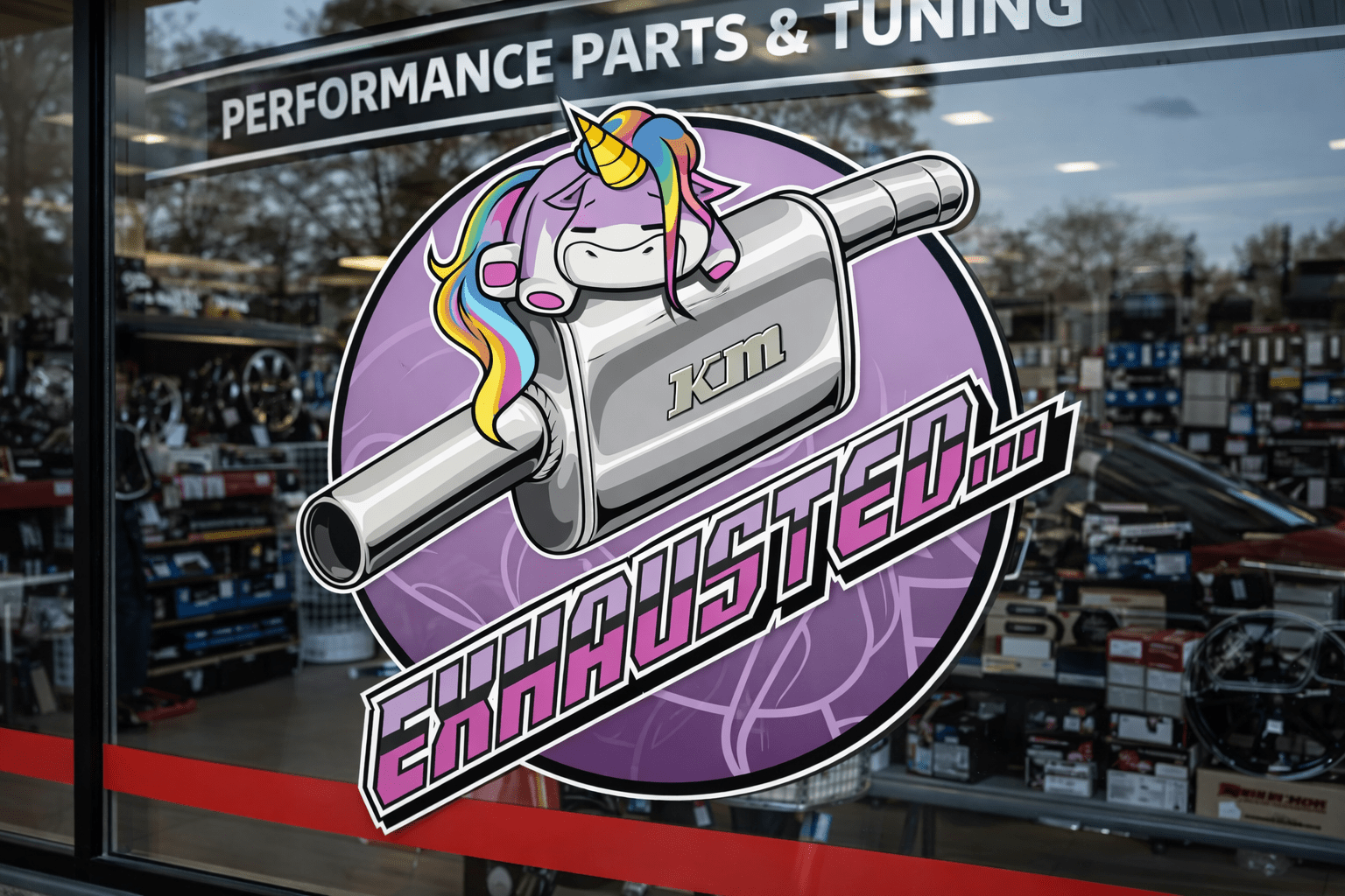 Custom Signage and Decal Packages - Tuner Cartoons