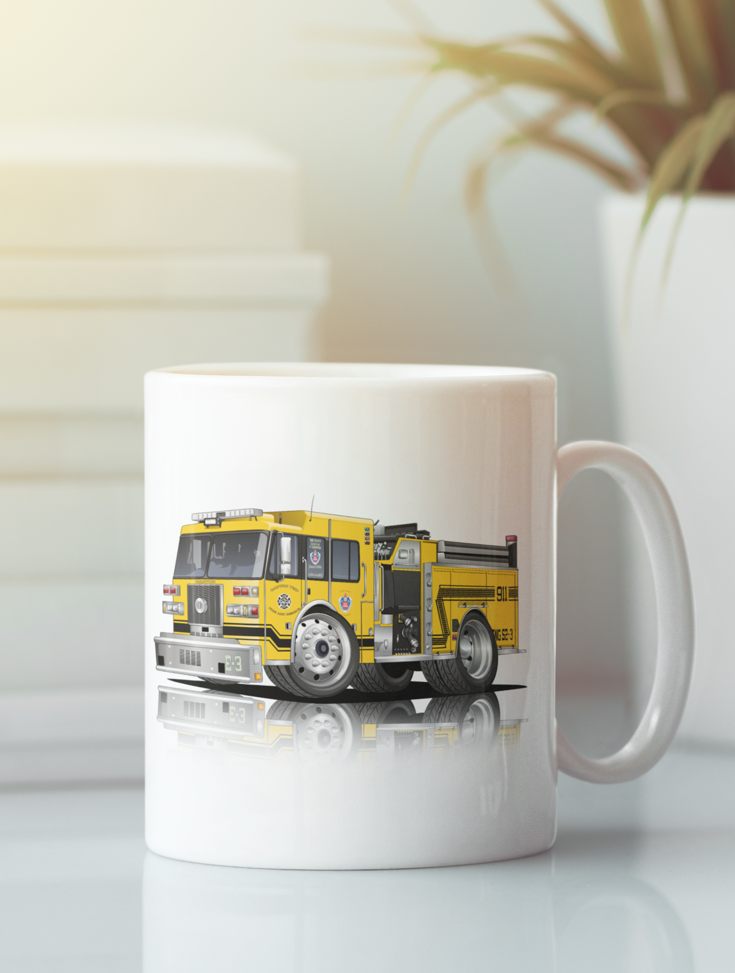 Custom Mug and a Drawing of Your Ride!