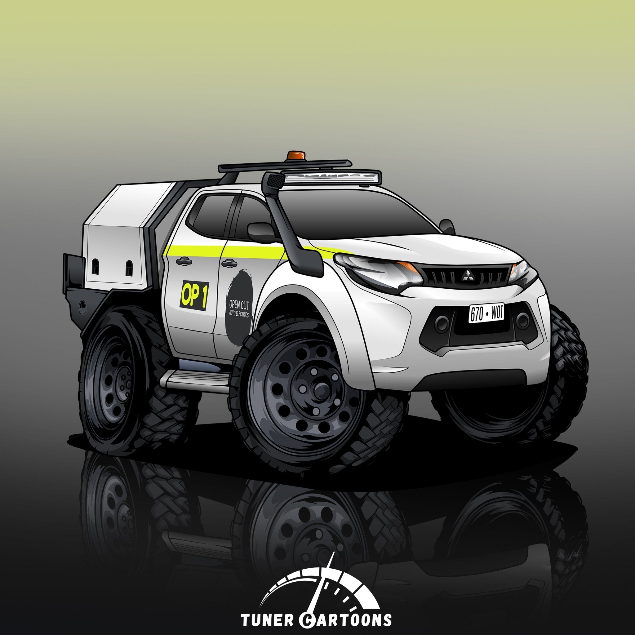 Baby Style Cartoon Car - Tuner Cartoons