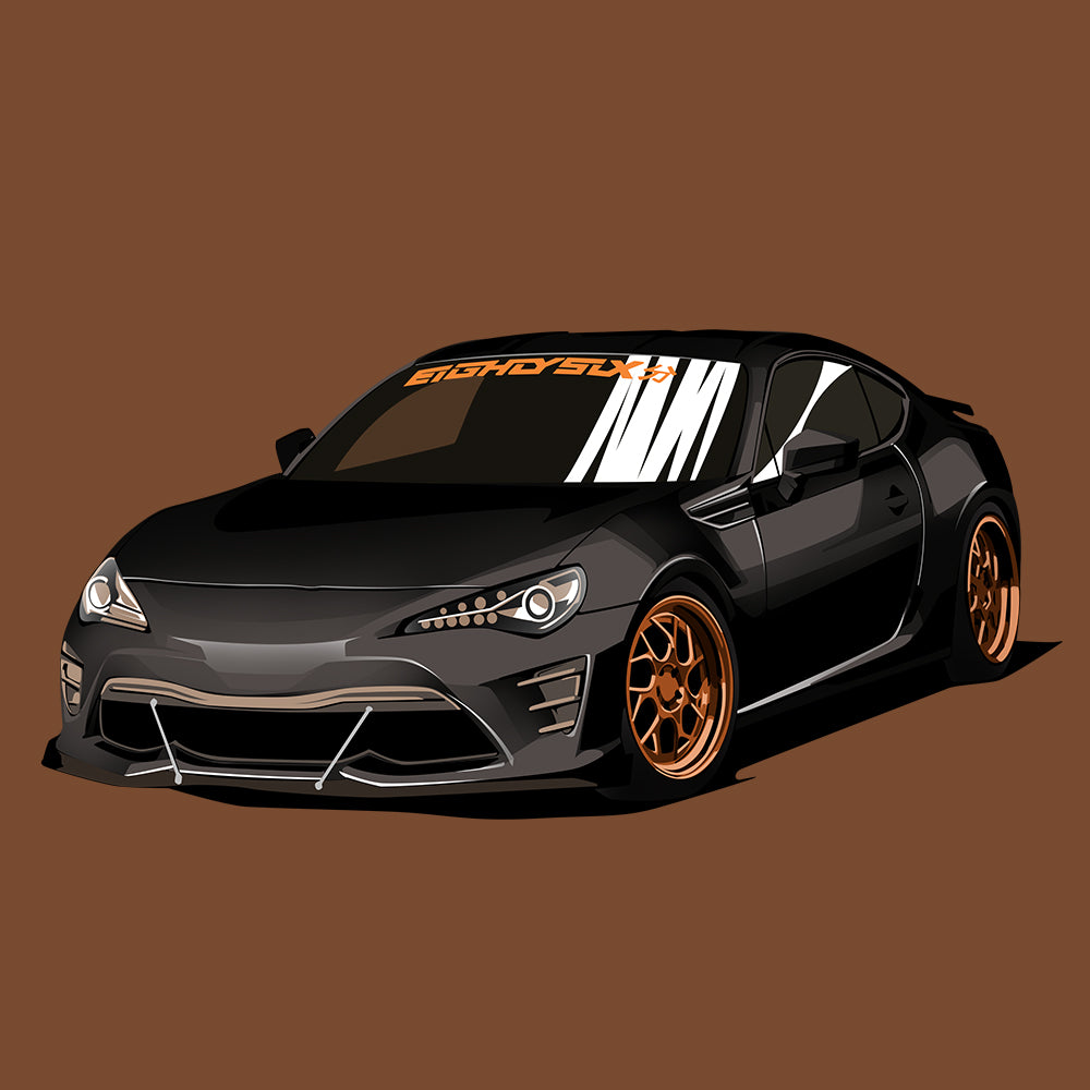 Custom Drawing Style Car Drawing
